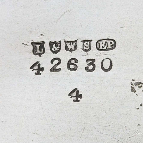 1895 年英國古董鍍銀茶壺 Lee & Henry Wigfull