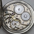 Around 1904 Antique Longines pocket watch with horse engraving silver side open face works well