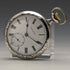 Early 20th century Antique Swiss Vencedor pocket watch Butterfly engraving silver side case Works well