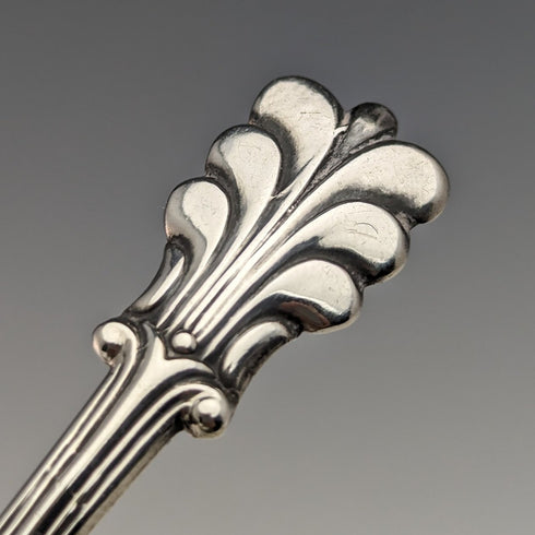 1845 British Antique Sterling Silver Tea Caddy Spoon FRANCIS CLARK