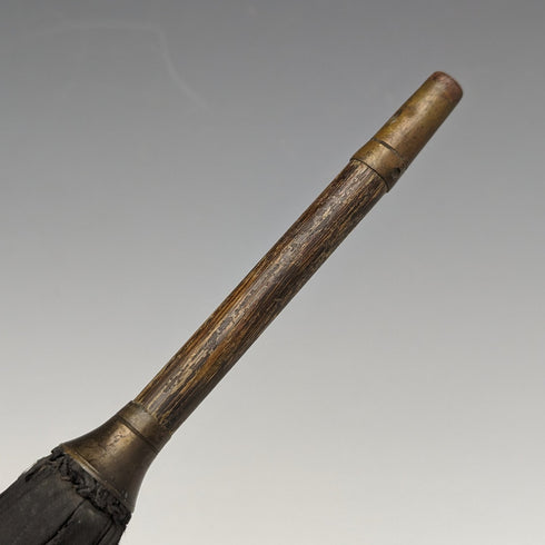 1905年 英国アンティーク 紳士用アンブレラ 純銀&べっ甲風樹脂ハンドル 86cm S.FOX&Co.