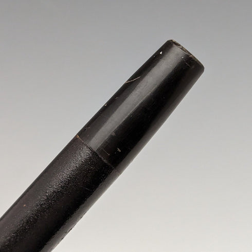 1989 Made in England Fox and Pheasant Decoration Sterling Silver Curved Handle Men's Cane Cane 86cm Broadway & Co