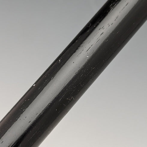 1929年 英国ヴィンテージ 紳士用ステッキ 純銀製 丸ハンドル 91cm