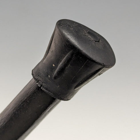 英国ヴィンテージ 紳士用ステッキ 真鍮製ドッグヘッドハンドル 88cm