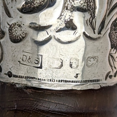 1893年 英国アンティーク 紳士用ステッキ ホーン製グリフィンハンドル 85cm