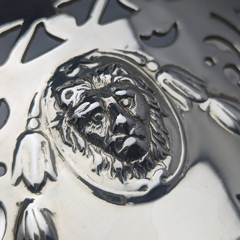 19世紀初頭 英国アンティーク シルバープレート製 マグナムボトルコースター