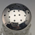 1906 British Antique Cut Glass Condiment Condiment Sterling Silver Lid WW Harrison