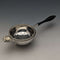 British Vintage Silver Plated Tea Strainer with Wooden Handle