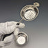 British Vintage Silver Plated Tea Strainer with Wooden Handle