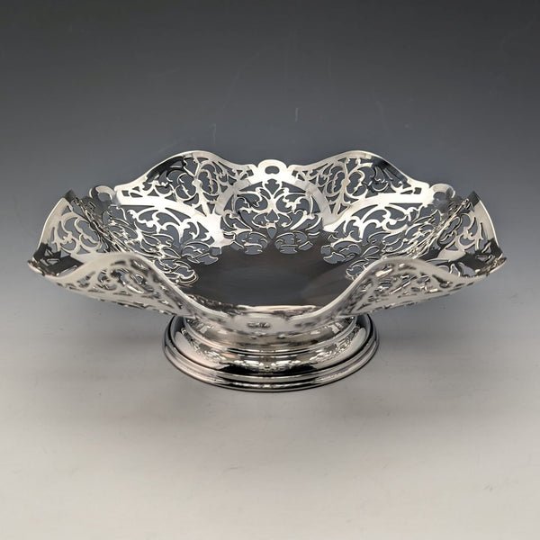 Circa 1967 British Vintage Sterling Silver Compote/Tazza 218g R Hodd & Son