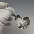 1857 British Antique Sterling Silver Tea Caddy Spoon Hilliard & Thomason