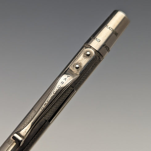 British Vintage Yard O' Red Platinine Propelled Pencil