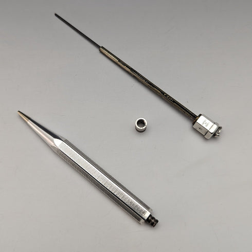 1964年 英国ヴィンテージ ヤード・オ・レッド ヘキサゴン 純銀 推進式ミニペンシル