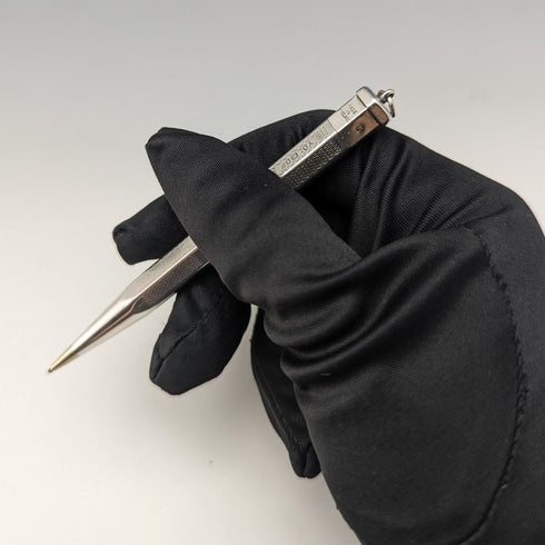 1964年 英国ヴィンテージ ヤード・オ・レッド ヘキサゴン 純銀 推進式ミニペンシル