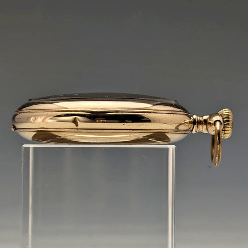 アンティーク スイス モダニスタ ジャンピングアワー 懐中時計 動作良好