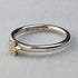 British Jewelry 9ct Gold Star Sterling Silver Ring Ring ALM