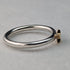 British Jewelry 9ct Gold Star Sterling Silver Ring Ring ALM