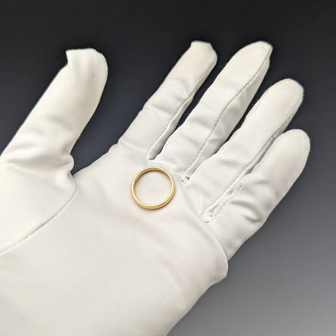 1929 英國復古珠寶 K22 金戒指 Charles Green & Son