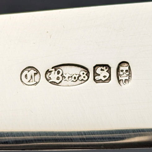 英國復古樹脂手把魚餐具 6 副套裝木盒 Cooper Brothers