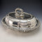1904 British Antique Silver Plated Oval Entree Dish Elkington