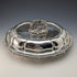 1904 British Antique Silver Plated Oval Entree Dish Elkington