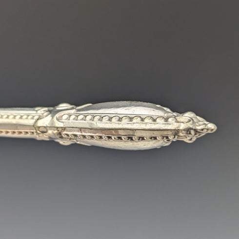 19世紀後半 英国アンティーク シルバープレート製 カトラリー12ペアセット 木箱入り Deykin & Sons