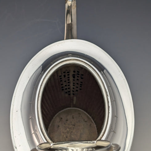 Circa 1895 British antique silver plated teapot Mappin & Webb