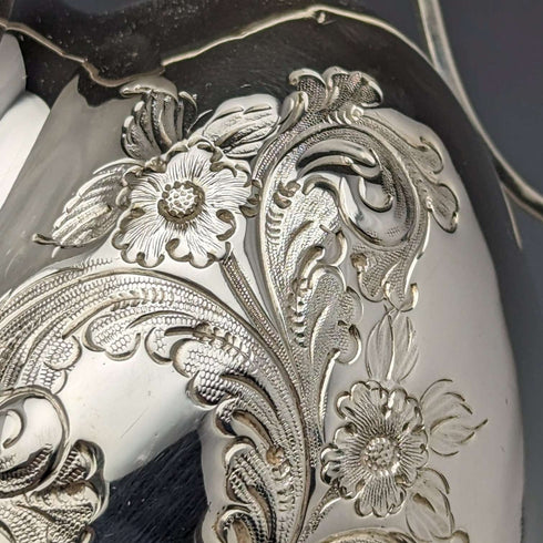 1900年頃 英国アンティーク シルバープレート製 シュガーボウル Needham, Veal&Tyzach