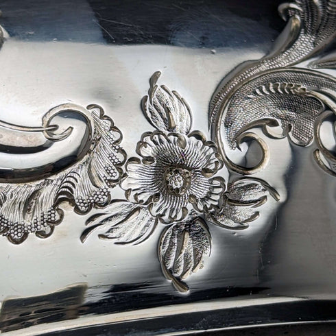 1900年頃 英国アンティーク シルバープレート製 シュガーボウル Needham, Veal&Tyzach