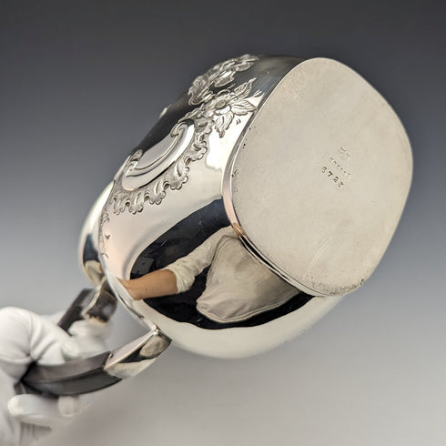 1900年頃 英国アンティーク シルバープレート製 ウォータージャグ Needham, Veal&Tyzach