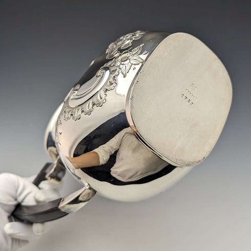 1900年頃 英国アンティーク シルバープレート製 ウォータージャグ Needham, Veal&Tyzach
