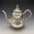 Circa 1900 German Antique 800 Silver Bachelor Teapot Set of 3 Total 762g