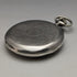 Antique Swiss SOLVIL Chronometer Pocket Watch Silver Side Open Face Good Operation