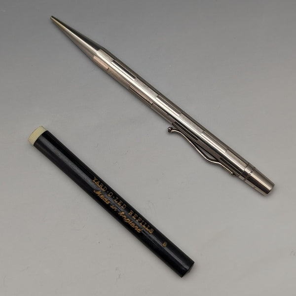 British Vintage Yard O' Red Platinine Propelled Pencil with Genuine Refill