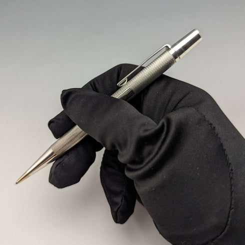 1950年 英国ヴィンテージ ヤード・オ・レッド 純銀製 推進式ペンシル 紙箱 純正替芯付き