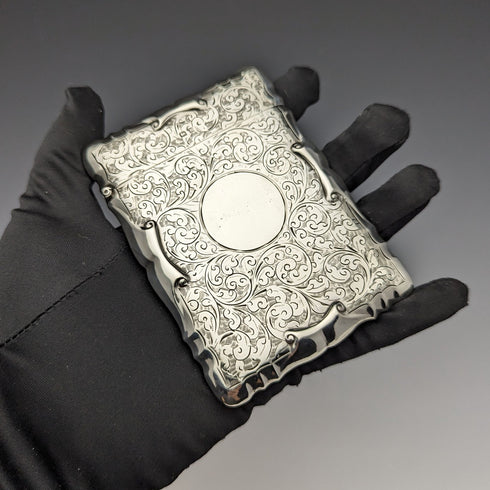 1907 年英國古董純銀卡包 84 克 Smith & Bartlam