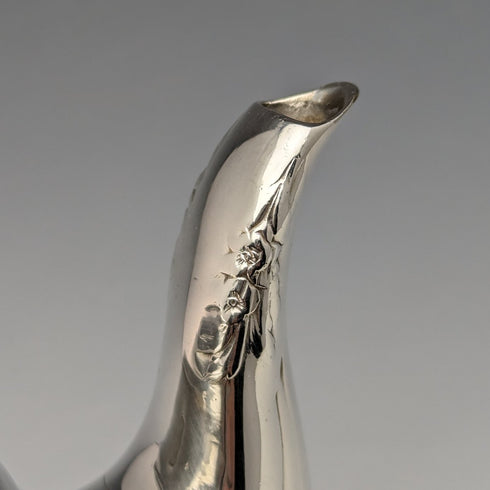 Circa 1921 British Antique Silver Plated Tea Set Elkington