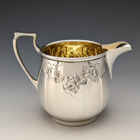 Circa 1921 British Antique Silver Plated Tea Set Elkington