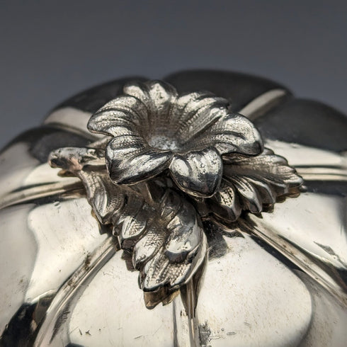 1840年頃 英国アンティーク シルバープレート製 コーヒーポット