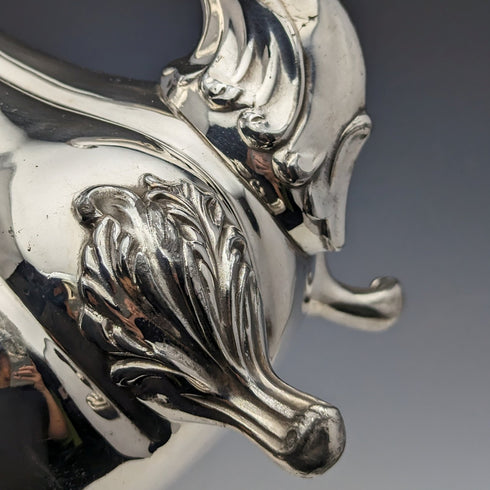 1840年頃 英国アンティーク シルバープレート製 コーヒーポット