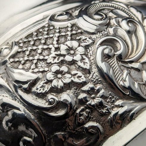 Circa 1898 British Antique Sterling Silver Cream Jug 100g Thomas Hayes