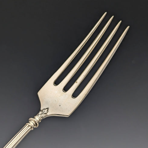 Circa 1900 Made in Germany Continental Silver Table Fork & Spoon