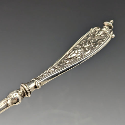 Circa 1900 Made in Germany Continental Silver Table Fork & Spoon