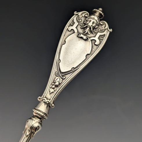 Circa 1900 Made in Germany Continental Silver Table Fork & Spoon