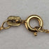 British Vintage K9 Gold & Sapphire Heart Pendant Necklace