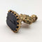 British Antique Gold Plated Sealing Stamp Fob