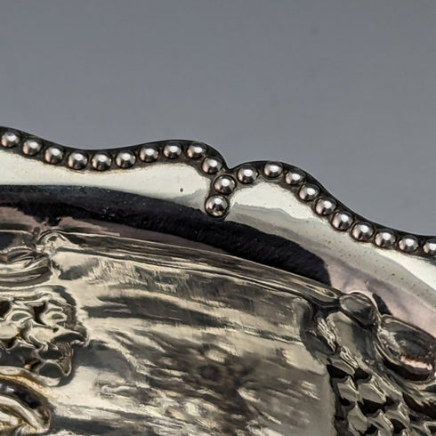 1880 年英國古董純銀高腳碗 113 克羅伯特哈珀