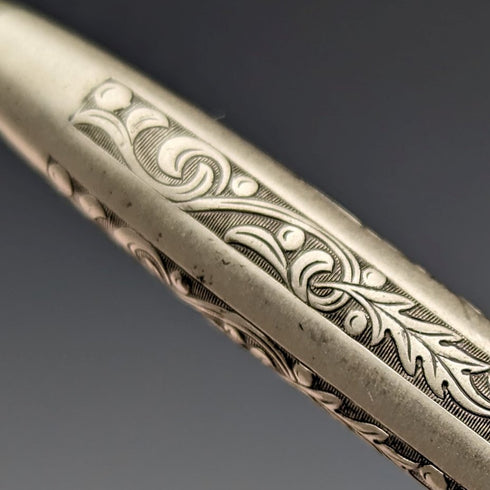 米国ヴィンテージ シェーファー 純銀製 推進式ペンシル 替芯付 ケース入