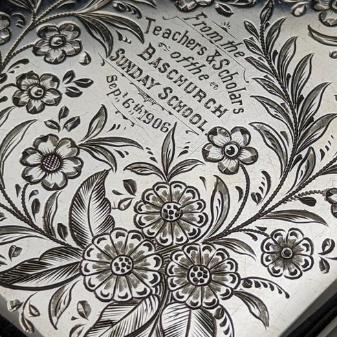 1901 年英國古董純銀卡包 86 克 斯托克斯和愛爾蘭