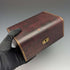 British Antique Leather Covered Pocket Watch & Jewelry Box Accessory Case